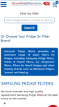 Mobile Screenshot of discountfridgefilters.com.au